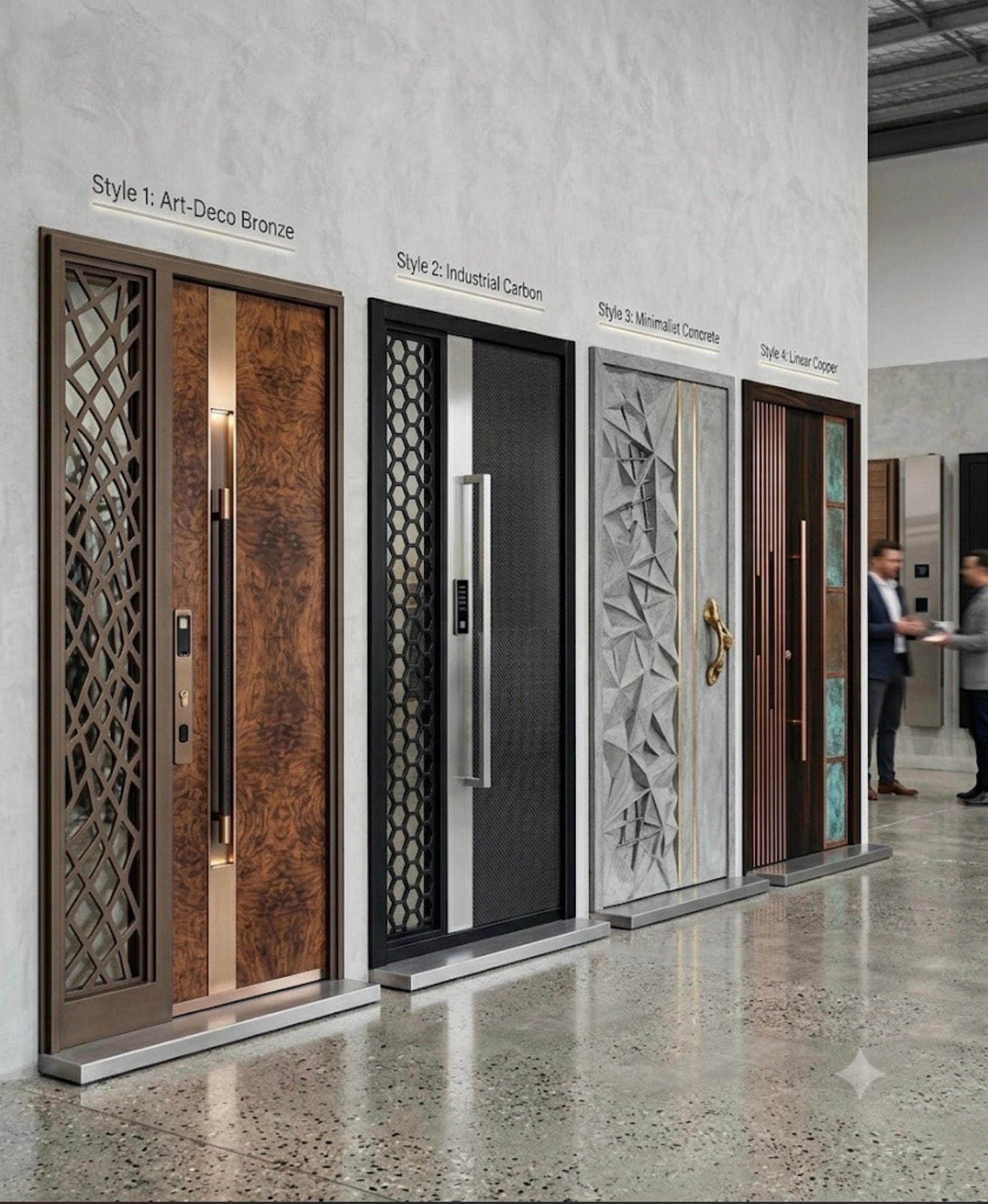Armored Entry — Burlwood Bronze