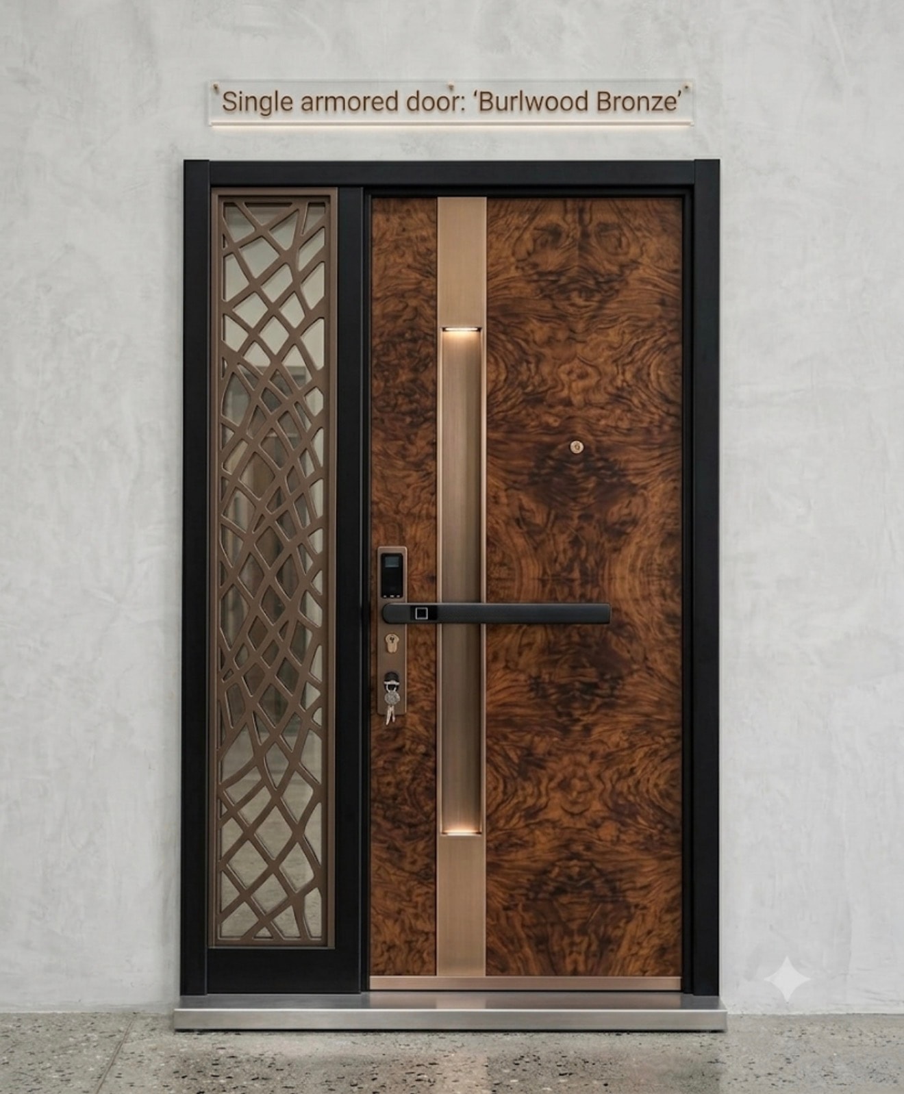 3D Steel Security Door